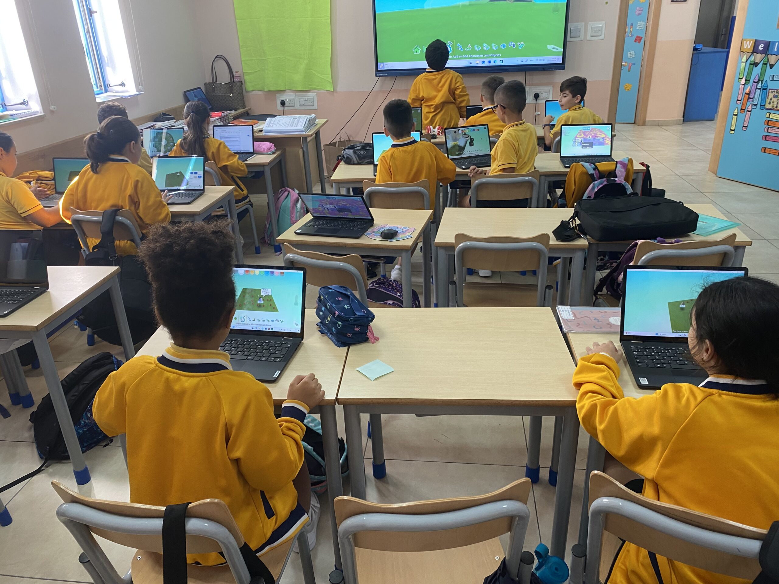 Technology-supported lesson