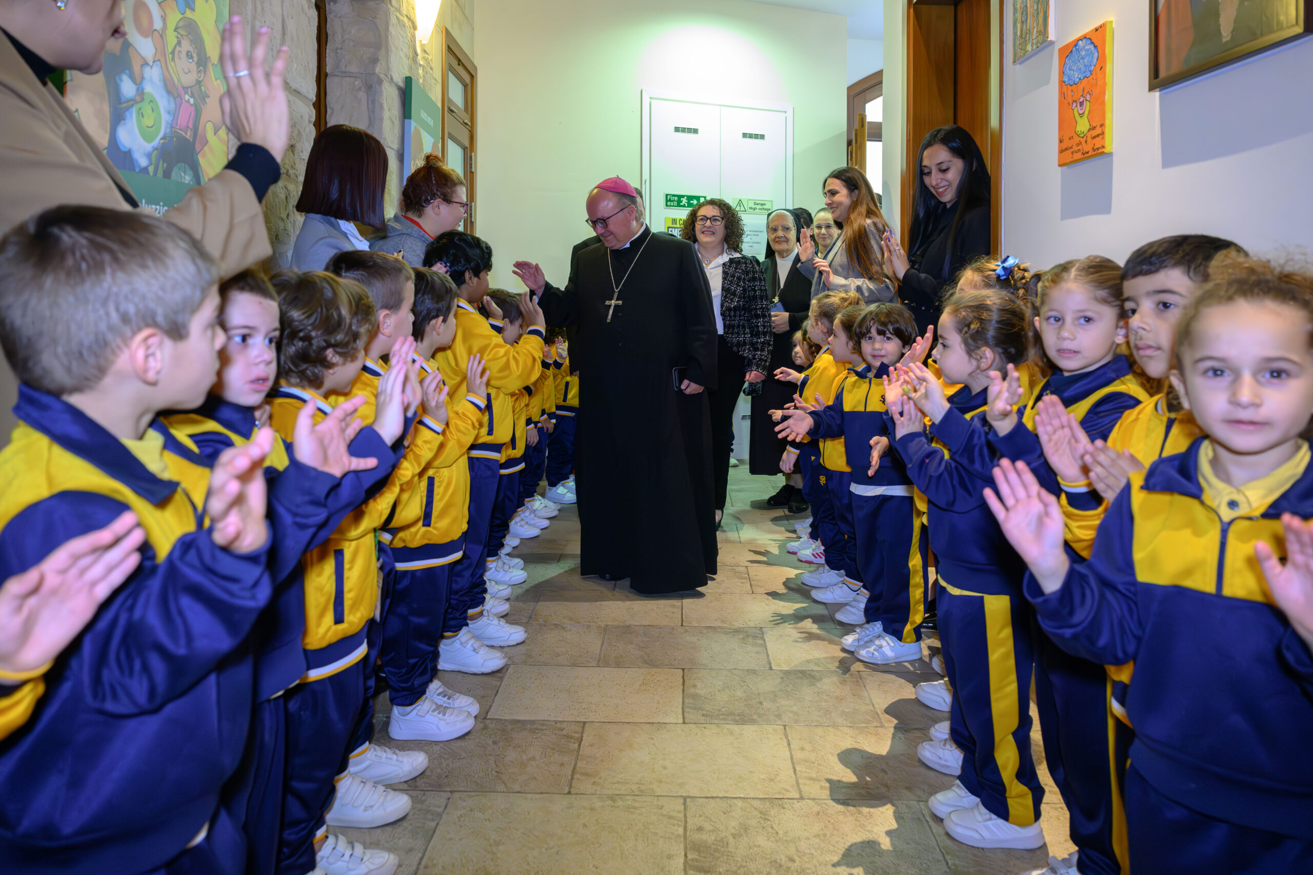 Special school visit or assembly